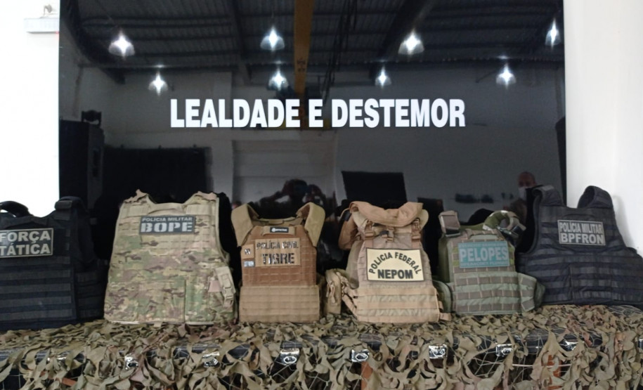 PF inaugura Base do Núcleo Especial de Polícia Marítima, no qual a PCPR atuará em conjunto, em Guaíra