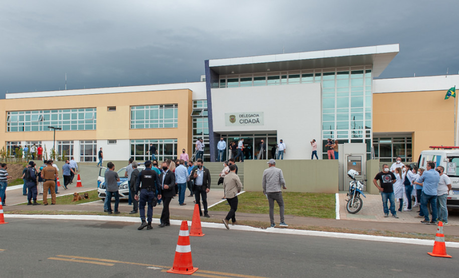 Inauguração da Delegacia Cidadã de Almirante Tamandaré
