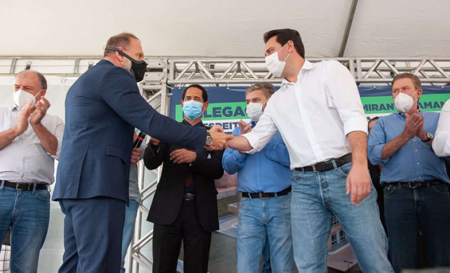 Inauguração da Delegacia Cidadã de Almirante Tamandaré