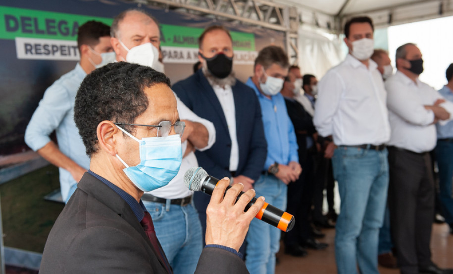 Inauguração da Delegacia Cidadã de Almirante Tamandaré