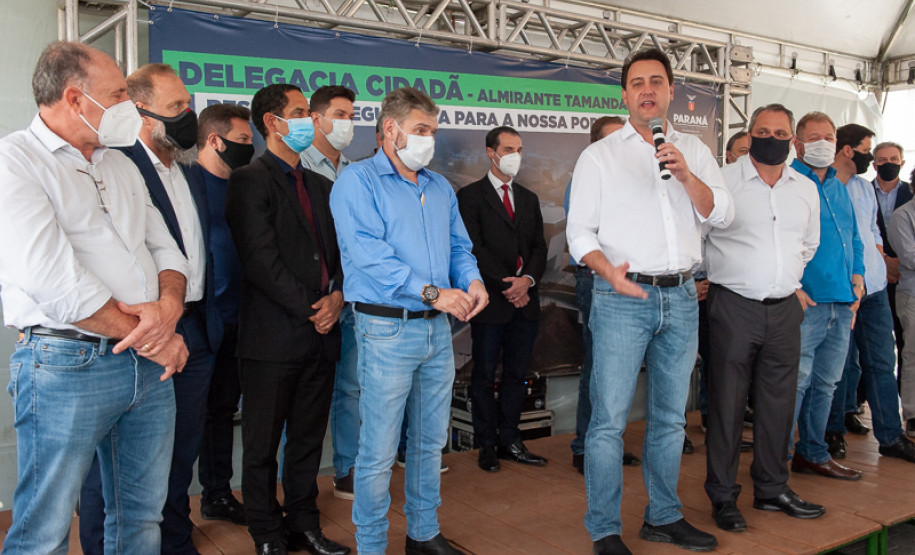 Inauguração da Delegacia Cidadã de Almirante Tamandaré