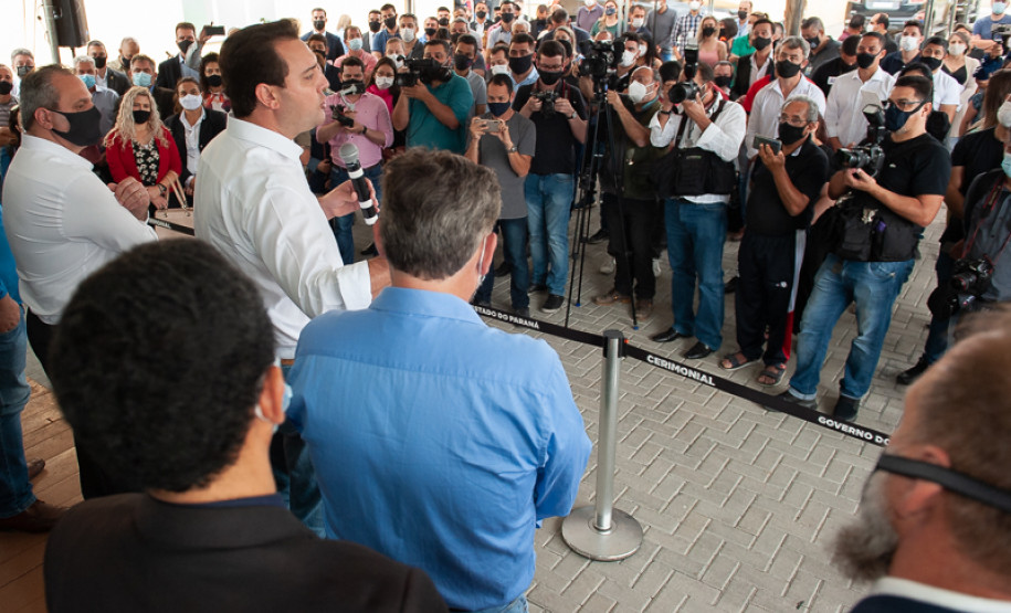 Inauguração da Delegacia Cidadã de Almirante Tamandaré