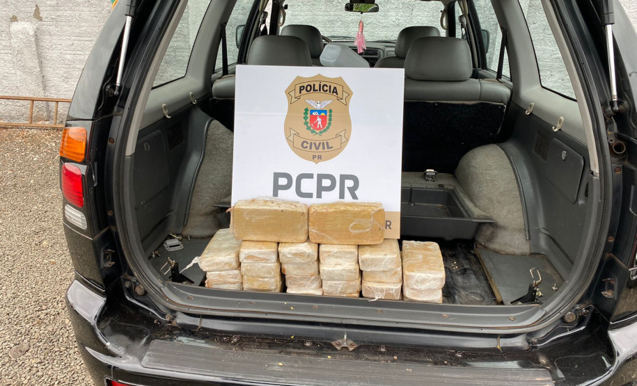 PCPR apreende mais de 25kg de crack em São Miguel do Iguaçu