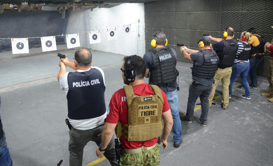 PCPR promove cursos de atualização de armamento e tiro em Curitiba
