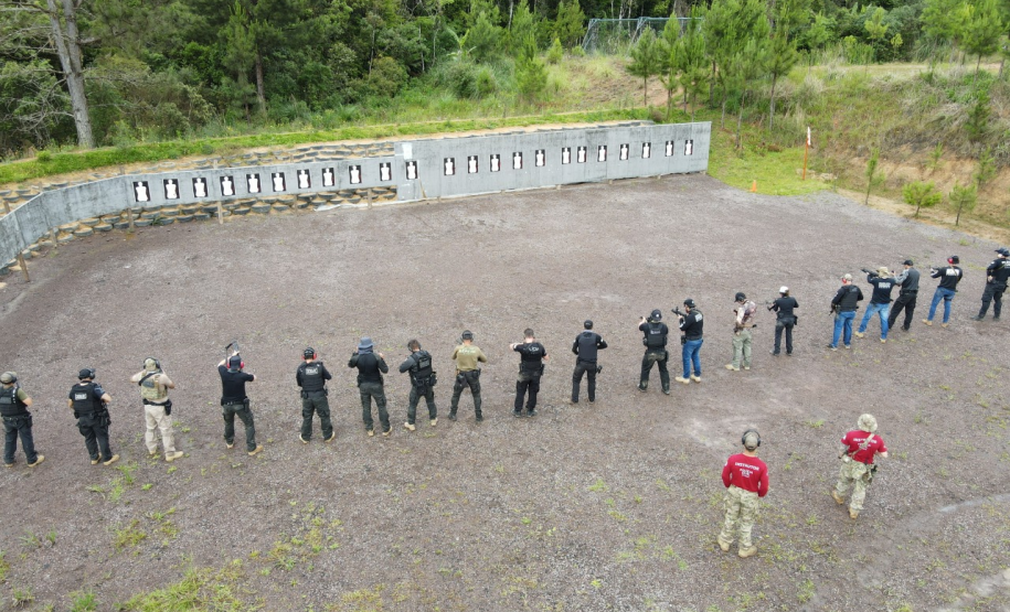 PCPR promove quarta edição de curso de habilitação para uso de fuzil