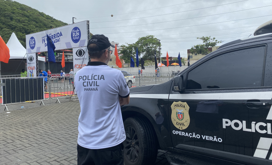 PCPR participa de corrida de rua em Guaratuba