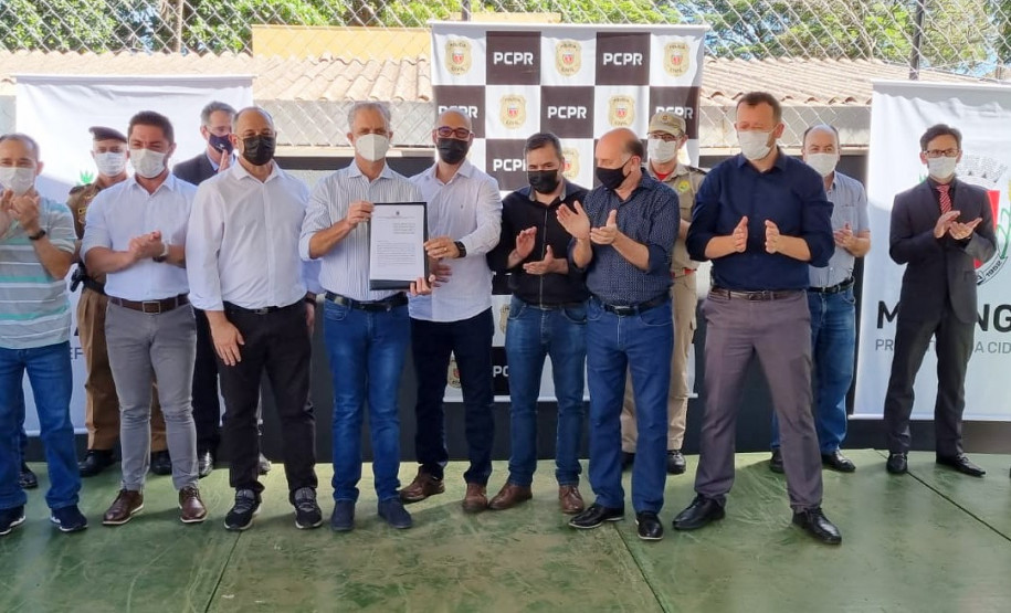 Evento de inauguração do NOC