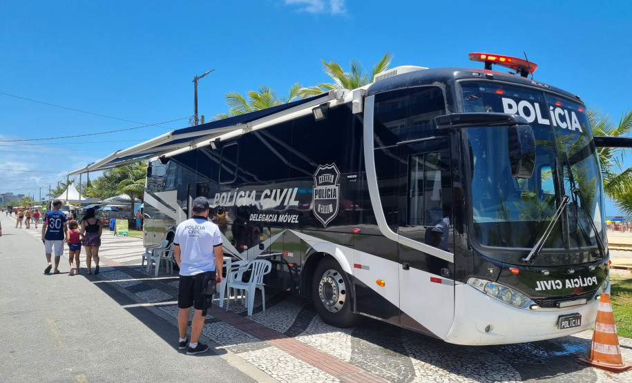 delegacia movel em matinhos