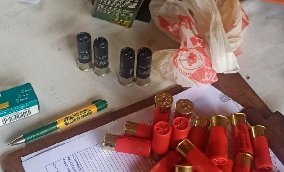 PCPR apreende armas e munições em Guaratuba