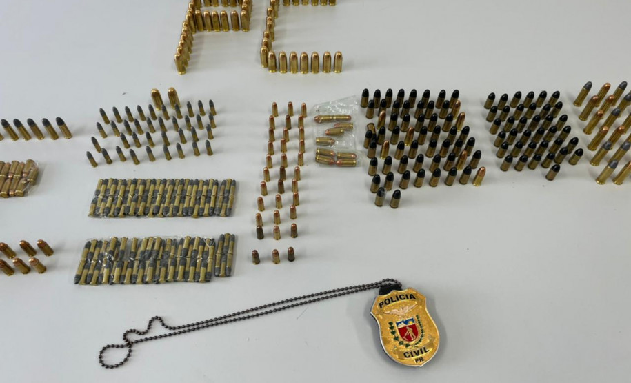 PCPR prende idosa com 533 munições em Almirante Tamandaré