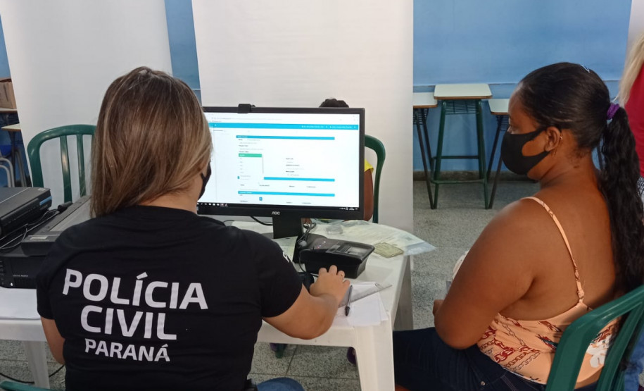 PCPR confecciona 433 carteiras de identidade durante Programa Paraná Cidadão em Antonina