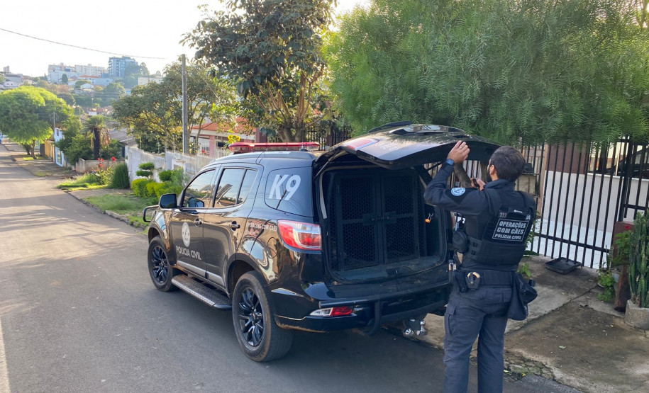 PCPR prende seis em operação contra o tráfico de drogas