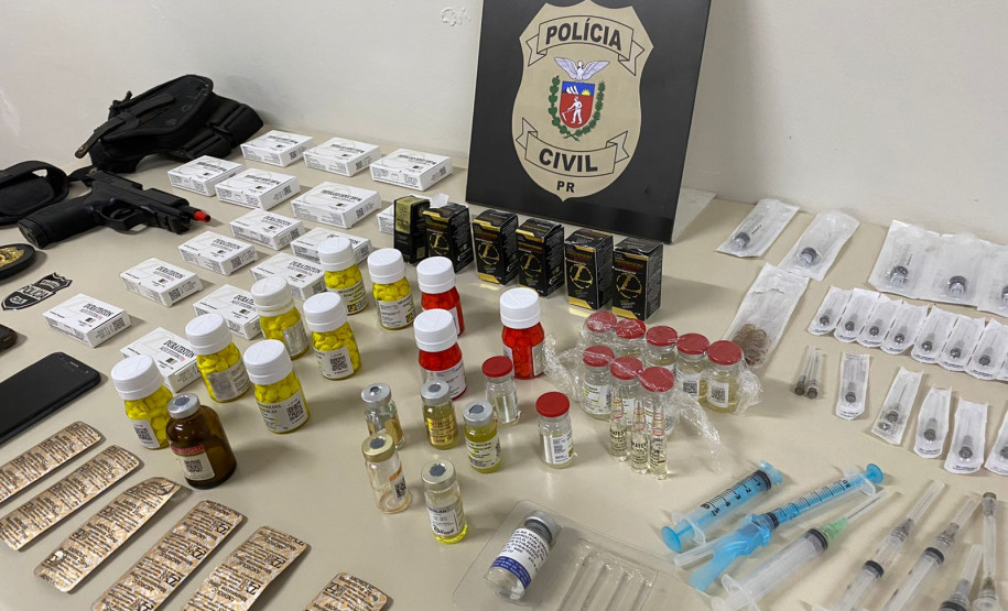 PCPR prende casal por comércio ilegal de anabolizantes em Ponta Grossa