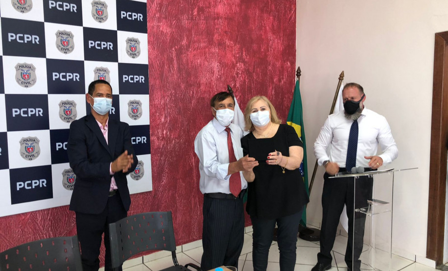 PCPR homenageia escrivão mais velho na ativa em todo país