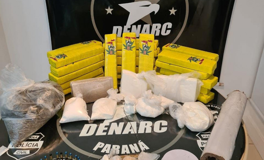 Forças policiais tiraram de circulação mais de 272 toneladas de drogas em 2021