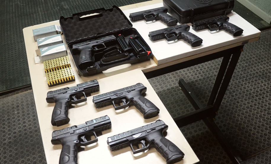Novas armas disponibilizadas ao policiais civis