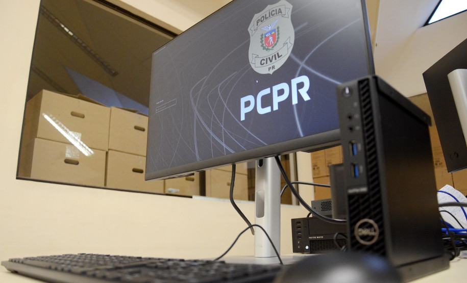 Novo computador disponibilizado aos policiais civis