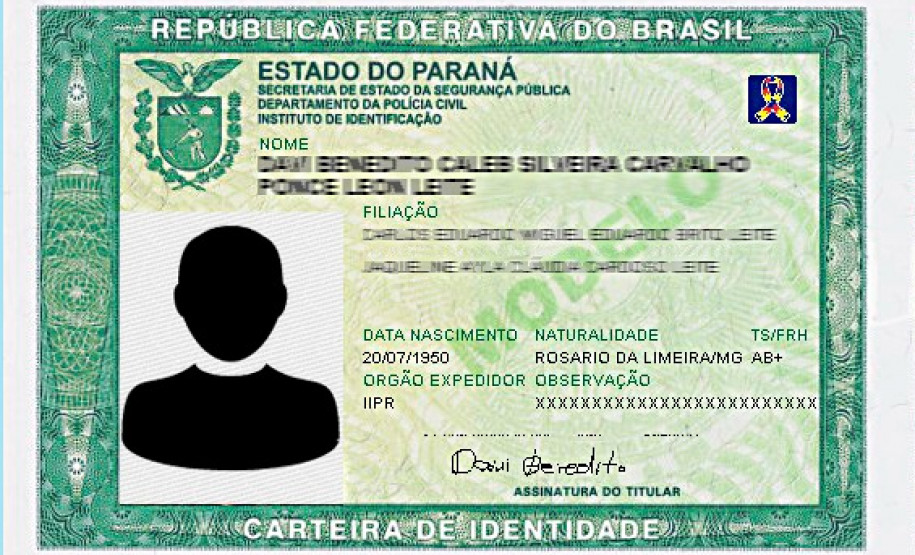 Modelo de identidade