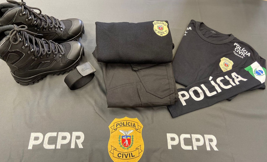 Uniforme novo da PCPR