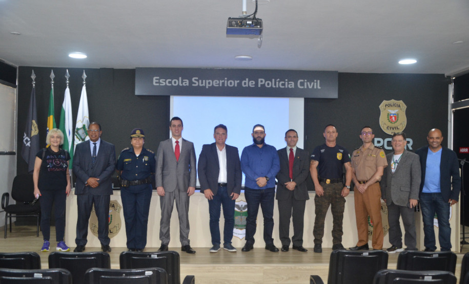 PCPR realiza seminário integrado com agentes da segurança pública e Consegs em Curitiba