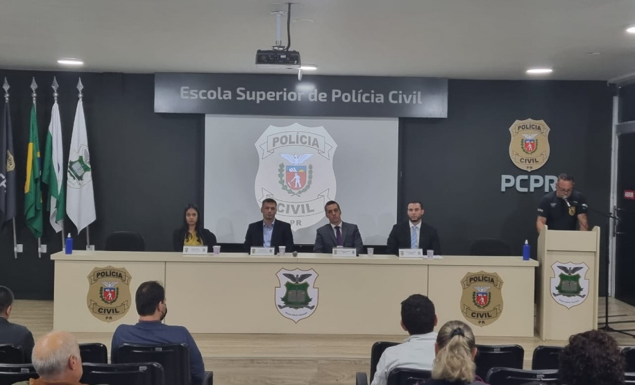 PCPR recebe palestrantes do Serviço de Segurança Diplomática dos EUA