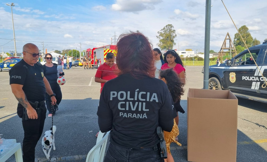 PCPR participa de evento do Maio Amarelo em parque na RMC