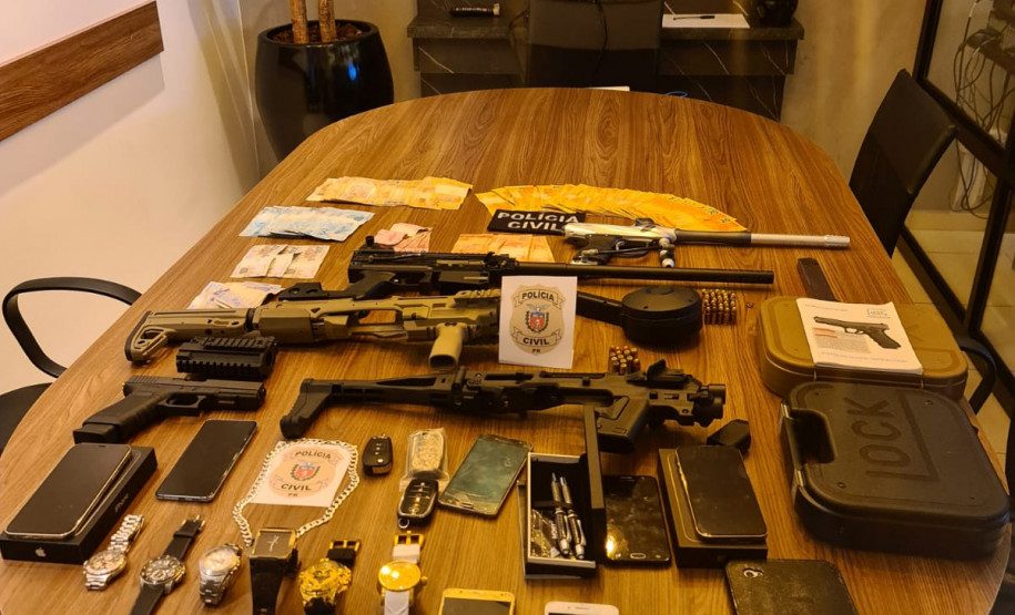 PCPR prende dois integrantes de associação criminosa responsável por roubos de relógios em Londrina