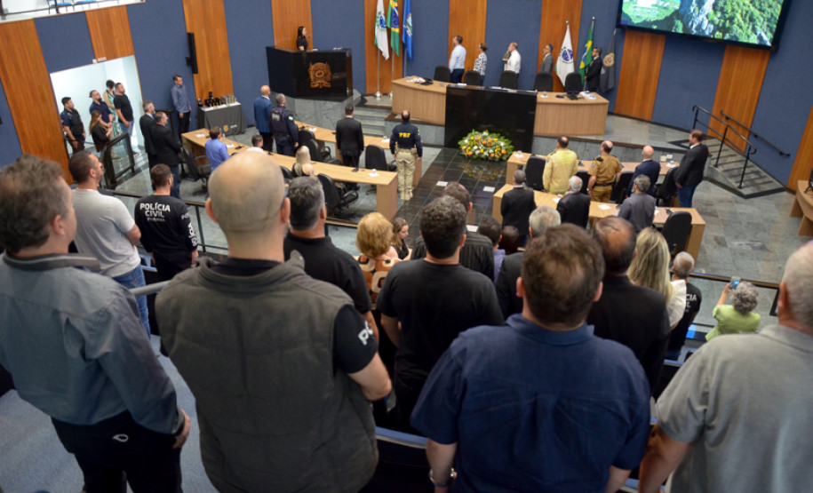 PCPR realiza entrega de medalhas para servidores da Região Metropolitana de Curitiba