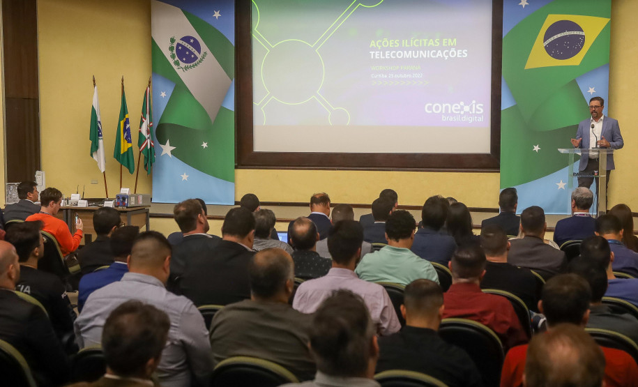 Segurança promove workshop para discutir combate a crimes na área de telecomunicações