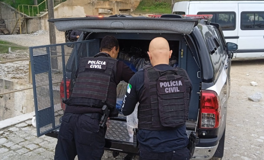 PCPR incinera mais de 3,5 toneladas de drogas em Curitiba