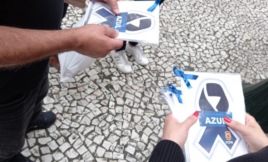 PCPR promove ação para prevenção ao câncer de próstata em Curitiba