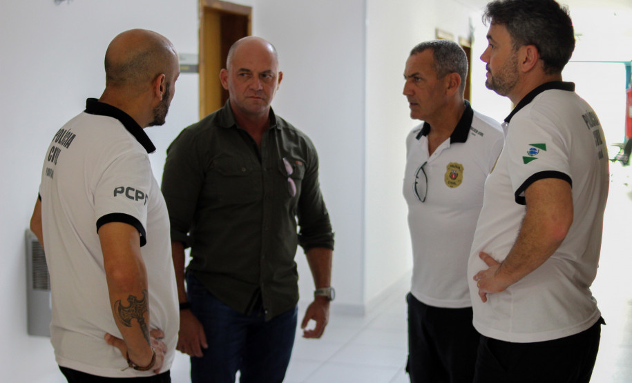 Secretário da Segurança Pública vistoria unidades das forças estaduais no Litoral