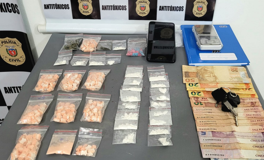 PCPR prende suspeito de tráfico de drogas em Maringá