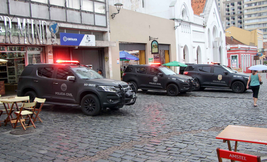 Estado e prefeitura de Curitiba lançam operação para intensificar policiamento estratégico