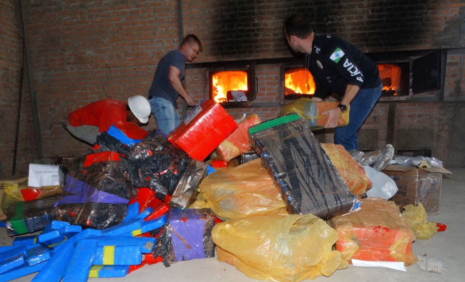 PCPR incinera drogas apreendidas em Palmeira