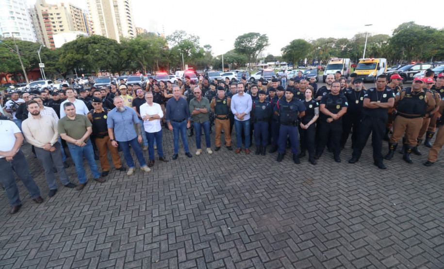 Com ações integradas, Estado e Prefeitura lançam operação de segurança em Maringá