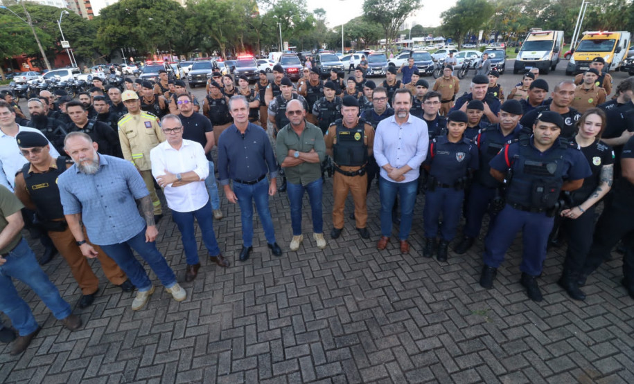 Com ações integradas, Estado e Prefeitura lançam operação de segurança em Maringá
