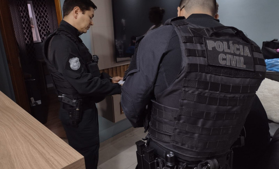 PCPR prende casal em flagrante por violação de direito autoral em operação internacional