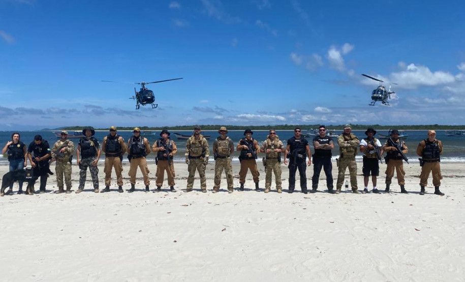 PCPR realiza operação de saturação em Superagui