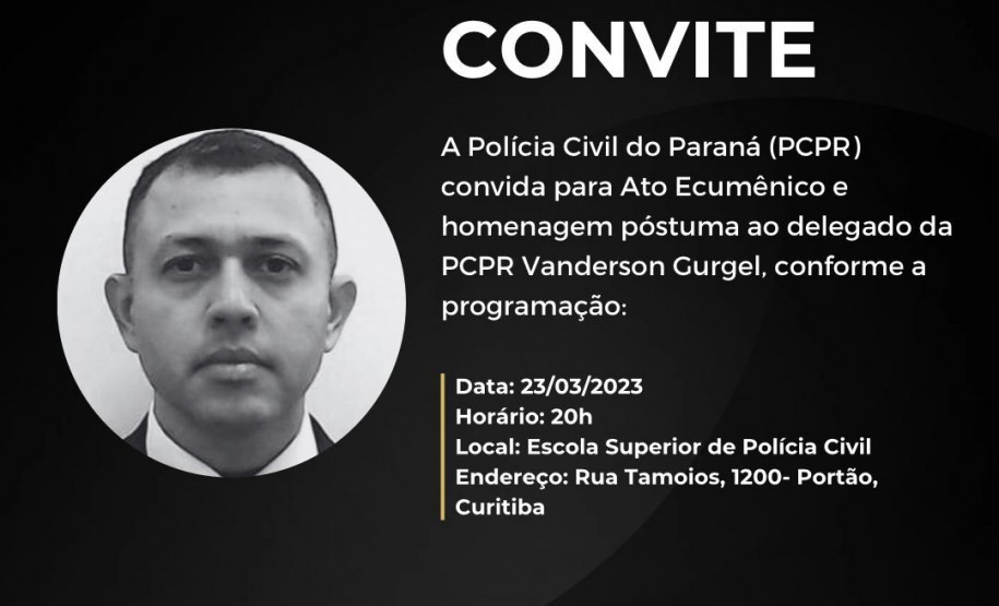 convite ato ecumênico