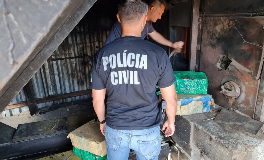 PCPR incinera mais de 600 quilos de drogas em Irati