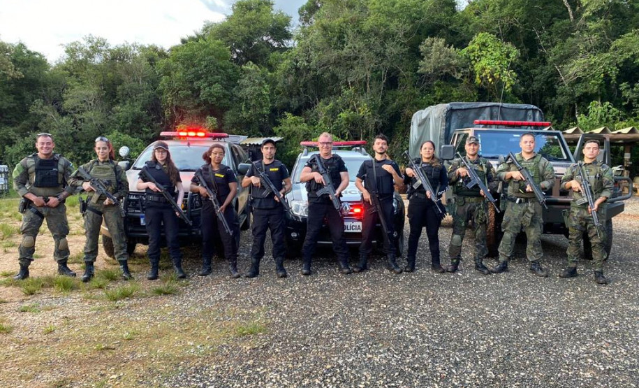 PCPR participa de instrução de armamento e tiro em Mallet