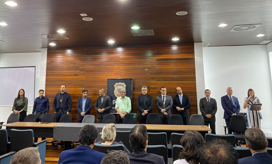 PCPR realiza evento de posse e apresentação dos novos delegados em Londrina