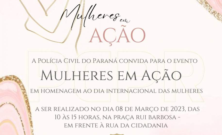 PCPR realiza evento em comemoração ao Dia das Mulheres