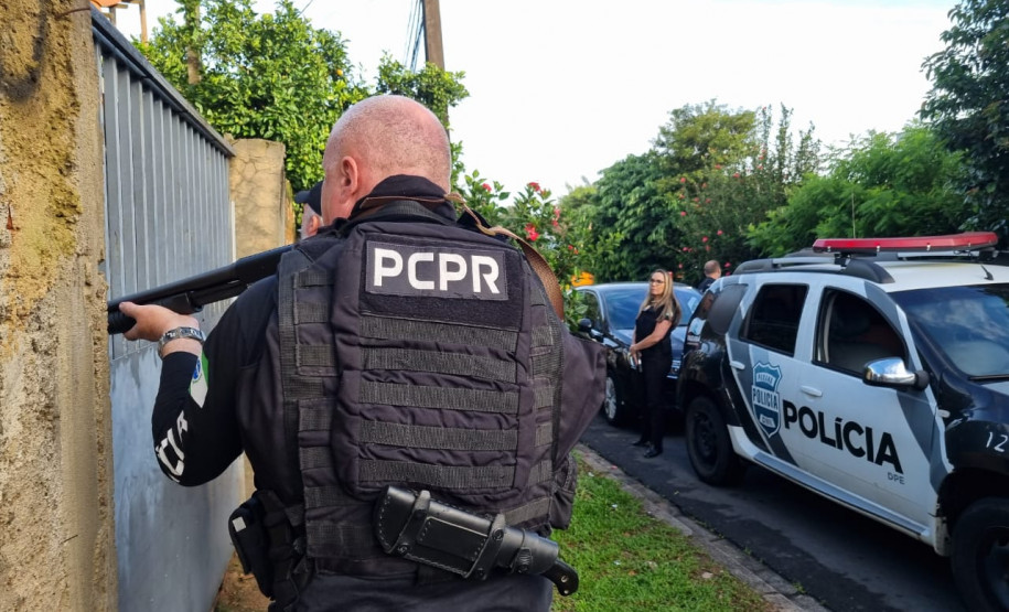 PCPR prende 18 homens em operação de proteção às mulheres em todo o Estado