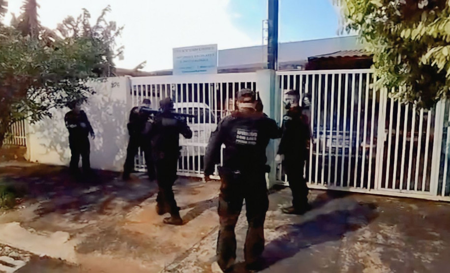 PCPR prende dez integrantes de organização criminosa ligada ao tráfico de drogas