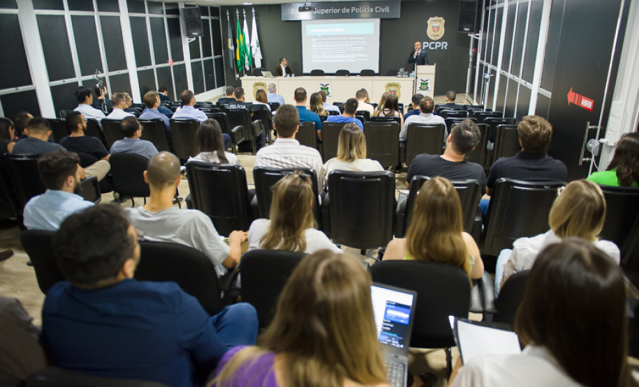 PCPR realiza ciclo de capacitação e aperfeiçoamento em atividades de Polícia Judiciária