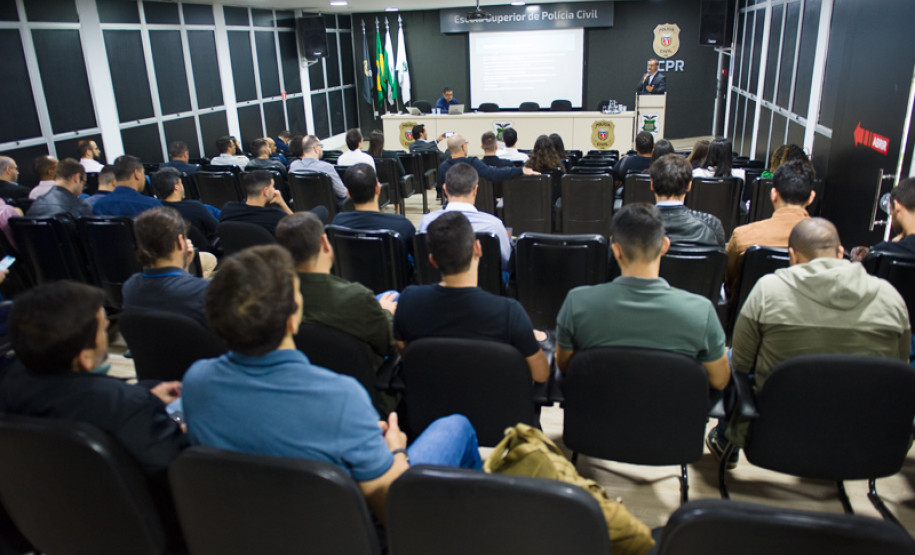 PCPR realiza ciclo de capacitação e aperfeiçoamento em atividades de Polícia Judiciária