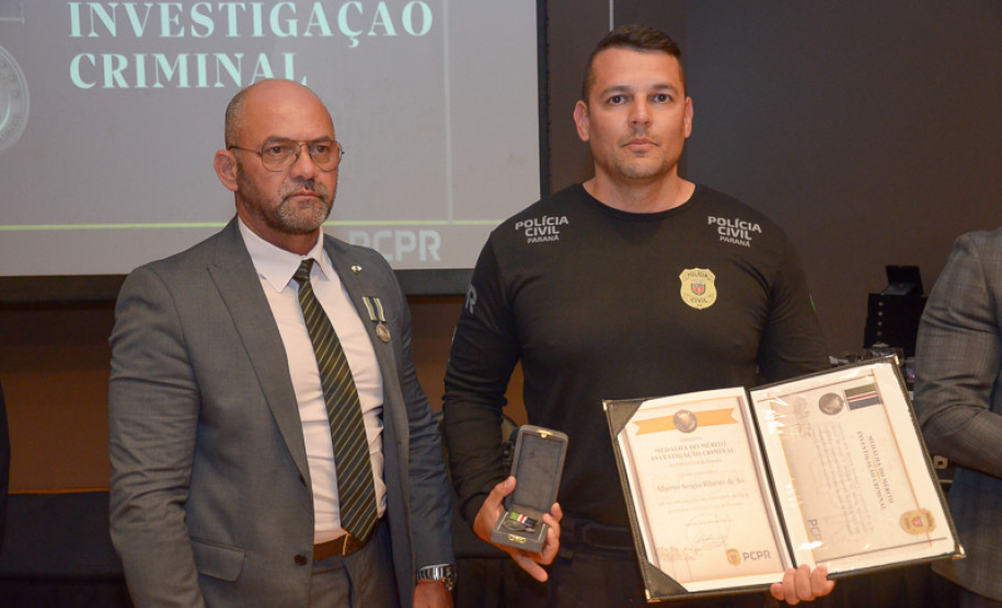 Duas operações da PCPR recebem homenagens de Mérito de Investigação Criminal
