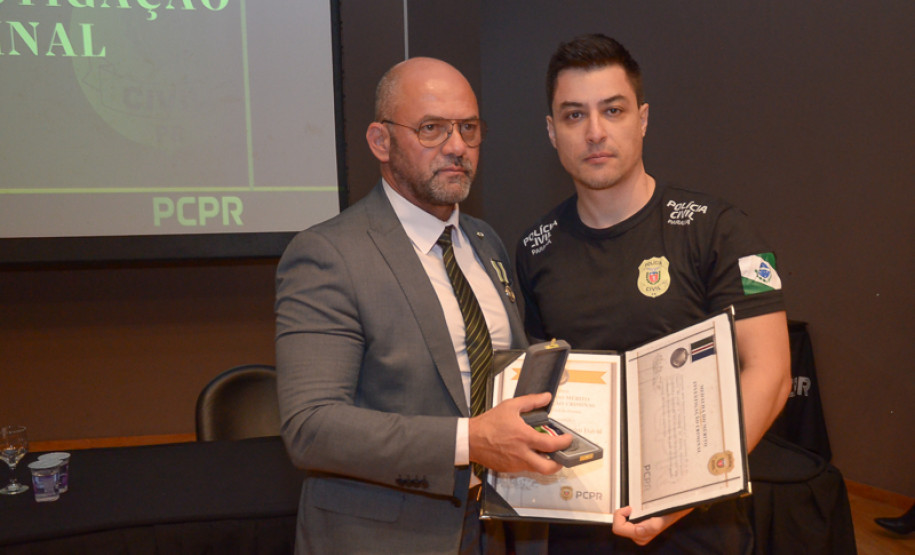 Duas operações da PCPR recebem homenagens de Mérito de Investigação Criminal
